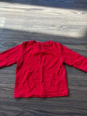 Garanimals Bright Red Long-Sleeve Crewneck Tee